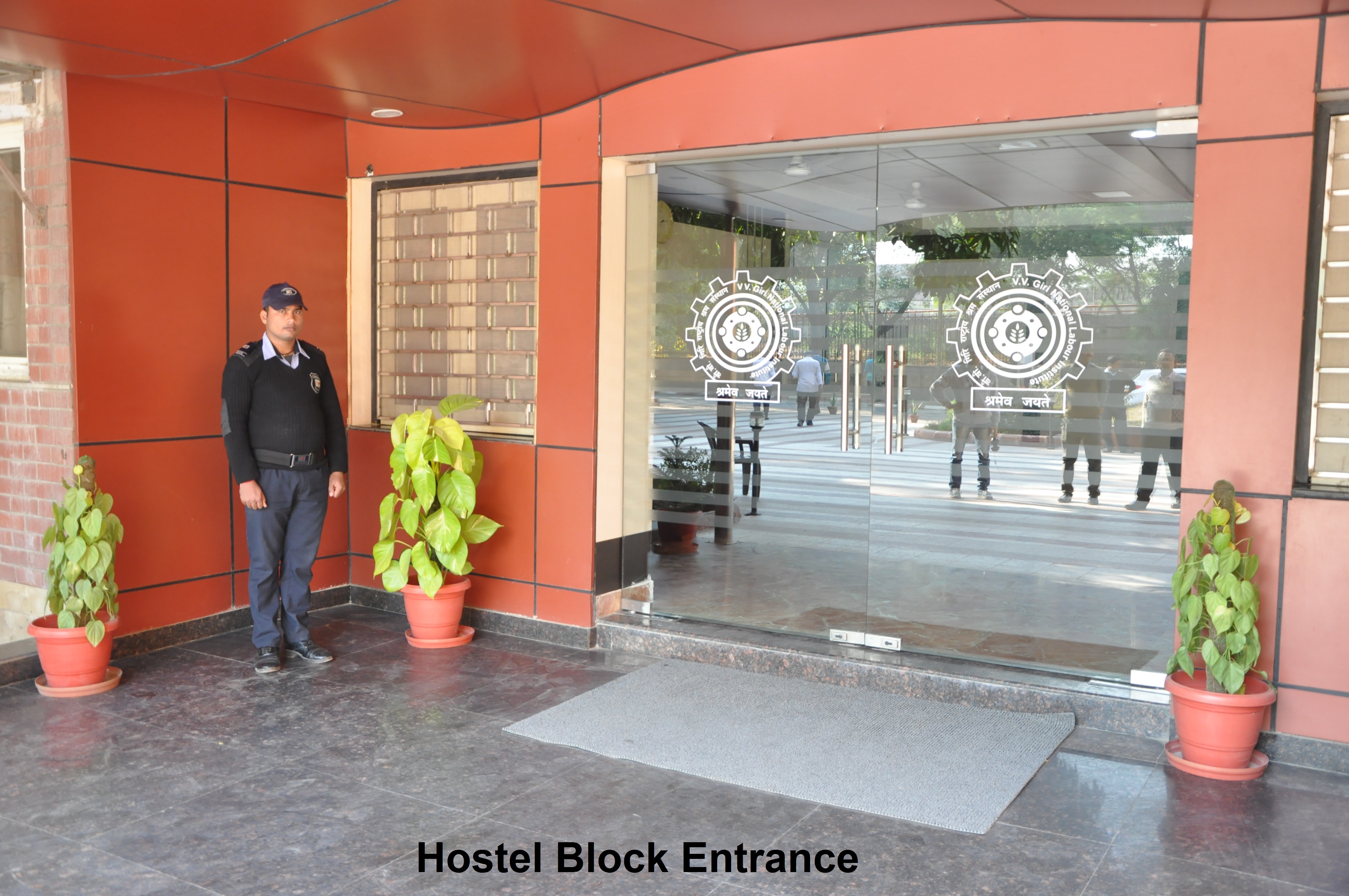 Hostel Block Entrance